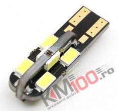 Led auto T10/(W5W) Canbus cu 12 SMD 5730 Super Bright foto