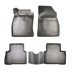 Set de 4 covorase cauciuc 3D stil tavita premium pentru Nissan Juke F15 2010-2019