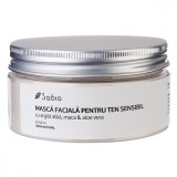 Masca faciala pentru ten sensibil cu argila alba + maca si aloe vera, 250ml, Sabio