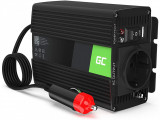 Invertor de tensiune 24V -&gt; 230V, 150W, sinus pur, INV30, Greencell