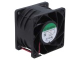 Ventilator axial DC 12V 60x60x38mm 102m3/h 61,2dBA bilă SUNON