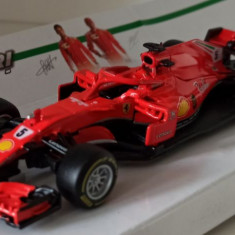 Macheta Ferrari SF71H Sebastian Vettel Formula 1 2018 - Bburago 1/43 F1
