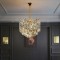 Candelabru Cristal TOPKAPI Nobile 6xE14, Diametru 40cm, Auriu Lucios, Inaltime Reglabila ModernLight Concept
