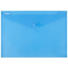 Mapa plastic cu capsa Donau A4 landscape set 12 buc 180 microni