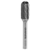 Freza rotativa din carbura HM tip C, 12x25 mm, tija 6x45 mm