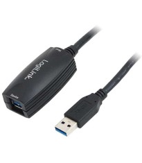 Repeater USB 3.0 5m USB A soclu - USB A mufa LOGILINK UA0127 foto