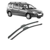 Set stergatoare auto RENAULT LOGAN I Estate (KS_) din 2007-2015, pentru parbriz auto, 2 bucati, Bosch Aerotwin Retrofit, din cauciuc siliconat reziste