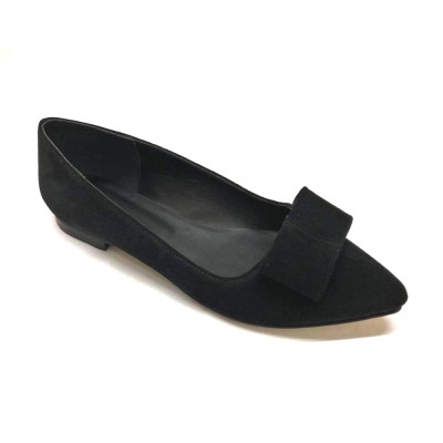 Balerini dama din piele naturala Black Velvet Lena foto