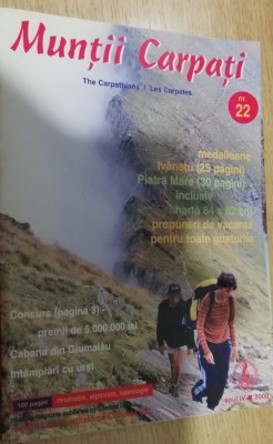 myh 12 - Muntii Carpati - nr 22/2000 - piesa de colectie foto