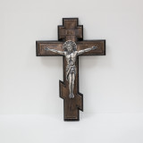 Cruce ortodoxa, Crucifix de perete, dim 31cm x 21cm, cod K-02
