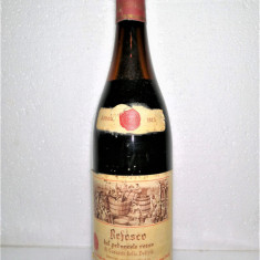 C 52 -vin rosu, refosco, dal peduncolo rosso, cl 72 gr 13 recoltare 1975