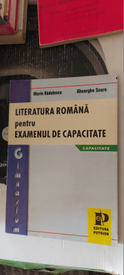 LITERATURA ROMANA PENTRU EXAMENUL DE CAPACITATE foto