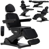 Scaun cosmetic electric pentru salonul de cosmetică pedicure reglare 3 cilindri Jayden