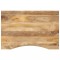 vidaXL Blat birou cu decupaj curbat 100x60x2,5 cm lemn masiv mango 370201