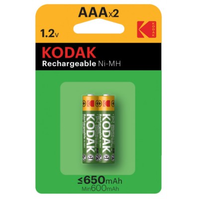 Acumulatori AAA 650 mAh,Ni-Mh,ready to use - Kodak, 2 buc foto