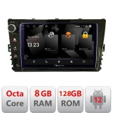 Navigatie dedicata VW 2018+ Android 2K QLED 8GB RAM 128GB 4G DSP