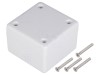 Carcasa universala HAMMOND ABS gri, IP65, UL94V-0, 56x56x40mm, Model 1594AWGY