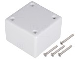 Carcasă universală ABS gri IP65 56x56x40mm
