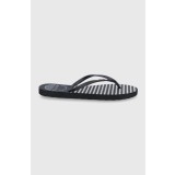 Roxy șlapi Viva femei, culoarea negru, cu toc plat ARJL100683