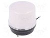 Semnalizator luminos QLIGHT QMCL 24V LED IP65 roșu lumina continuă