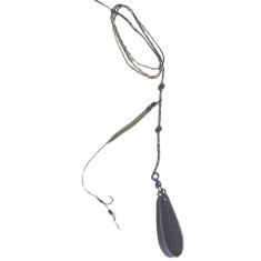 Montura leadcore helicopter 80g ,carlig legat nr 6