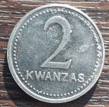 (M2327) MONEDA ANGOLA - 2 KWANZAS 1999, EXOTICA, Africa