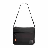 Geanta umăr Mammut Xeron Sacoche 2L Black - Mini carabiner, compartiment chei, buzunar frontal, poliamida, 220x280x15mm, 120g