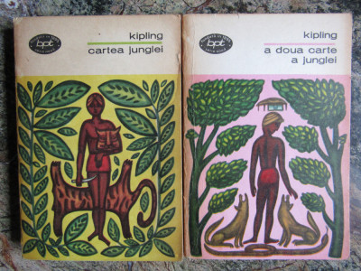 Rudyard Kipling - Cartea junglei. A doua carte a junglei (2 vol.) foto