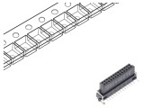 Conector PCB-PCB mamă, 26 pini, SMT, aurit, 2x13
