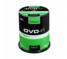 Mediu optic Intenso DVD-R 4.7 GB 16x 100 bucati foto