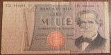 B11 10 - Bancnota foarte veche - Italia - 1000 lire - 1969