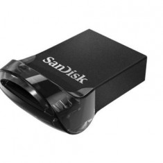 Stick USB SanDisk Ultra Fit, 128GB, USB 3.1 (Negru)