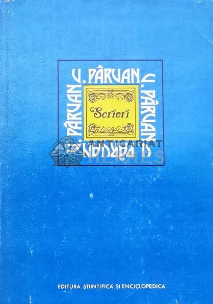 Scrieri (dedicație Al. Zub) - 1981 - Vasile Parvan (I42)