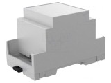 Carcasă pentru șină DIN 90x53x53mm PPO Gri