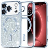 Asteroid GSM - Luxury Glitter MagSafe - iPhone 18 Pro Max / iPhone 17 Pro Max - Light Blue
