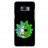 Husa compatibila cu Samsung Galaxy S8+ Plus Silicon Gel Tpu Model Rick And Morty Alien, Samsung Galaxy S8 Plus