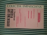 I. Negoitescu Poezia lui Eminescu, ed. a III-a, Junimea