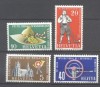 Switzerland 1954 Mixed issue Mi.607-610 MLH S.743, Nestampilat