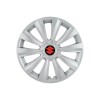 Set 4 capace roti 15 inchi (R15) Delta Gri, Compatibile Cu Suzuki, Autohelix MSA