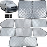 Set de 8 piese pentru parasolar blackout, potrivit pentru VW Bus Transporter T5 T6 2003-2019 Performance AutoTuning