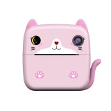 Camera foto-video digitala copii , THD Pixels A21, imprimanta termica, rezolutie foto 12 megapixeli, video FullHD 1080p, card memorie 32Gb, roz