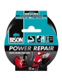 Banda Adeziva Texturata Bison Power Repair, 50mm x 25m, Neagra, Reparatii, Izolare, Fixare Rapida, Universal