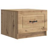 vidaXL Masă de cafea Stejar Artizanal 49 x 50 x 37 cm Lemn prelucrat 895894