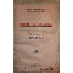 PRINCIPII DE LITERATURA