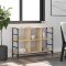 vidaXL Servantă, stejar sonoma, 102x32x73,5 cm, lemn prelucrat 837723