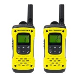 Statie radio PMR portabila Motorola TLKR T92 H2O IP67 set cu 2 buc Galben