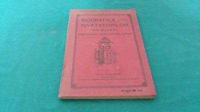 BIOGRAFIILE &amp;Icirc;NVĂȚĂTORILOR DIN MUSCEL MORȚI &amp;Icirc;N RĂZBOIUL PT. &amp;Icirc;NTREGIREA *03 foto