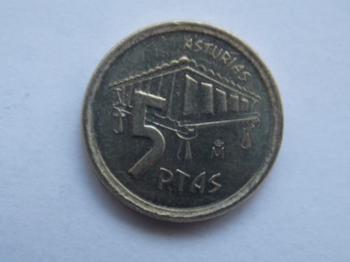 5 PESETAS 1995 SPANIA-ASTURIAS