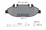 Set placute frana TEXTAR 2400701