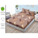 Cumpara ieftin Husa de pat saltea - cu elastic + 2 fete de Perna - SIPRG-144